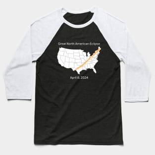 Great North American Eclipse Baseball T-Shirt